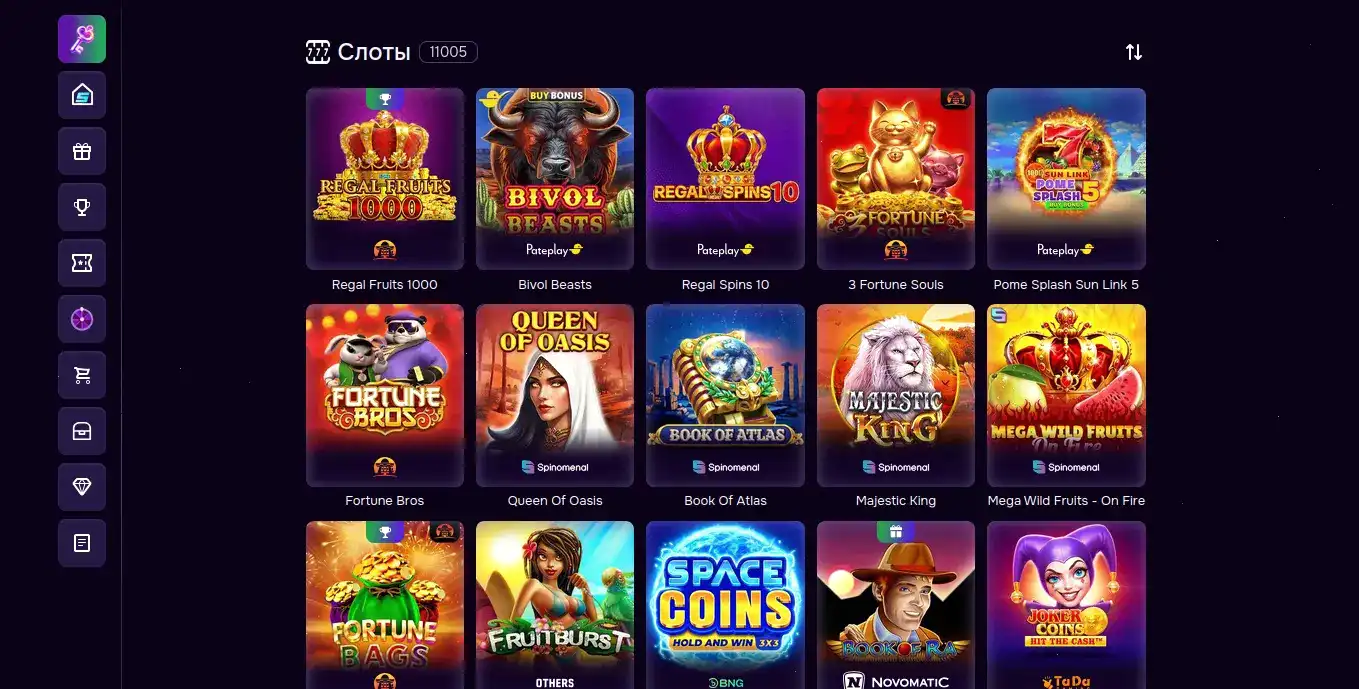 Apex Spins casino популярные игровые автоматы и интерфейс